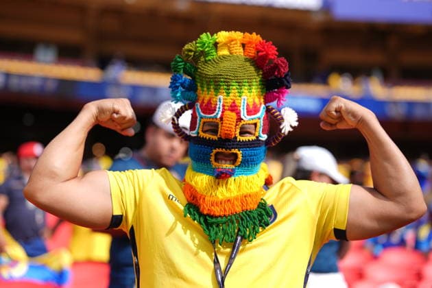 Ecuador v Curacao - FIFA World Cup, WM, Weltmeisterschaft, Fussball 2026 - Group E KANSAS CITY, UNITED STATES - JUNE 20: Fans gather prior the 2026 FIFA World Cup First Stage Group E match between Ecuador and Curacao at Arrowhead Stadium (Kansas City Stadium) in Kansas City, Missouri, United States on June 20, 2026. Hakan Akgun Anadolu Missouri United States. Editorial use only. Please get in touch for any other usage.  Copyright: x2026xAnadoluxHakanxAkgunx