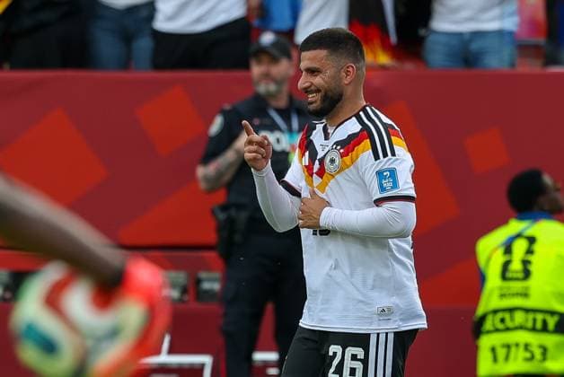 Deniz Undav celebrates his goal in the 26th minute, making the score 2–1, Germany vs. Ivory Coast, Soccer, FIFA, 2026 World Cup, Group Stage, June 20, 2026, Toronto, Ontario, Canada,detected_source_language Copyright: xkolbert-press ChristianxKolbertx