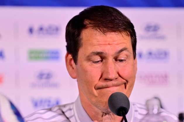Belgian national football team - FIFA World Cup, WM, Weltmeisterschaft, Fussball 2026 - media activities 20 06 2026 LOS ANGELES, UNITED STATES OF AMERICA - JUNE 20 : Garcia Rudi head coach of Belgium pictured during a press conference, PK, Pressekonferenz at the SoFi Stadium prior to the Belgium vs Iran match during the 2026 FIFA World Cup on June 20, 2026 in Los Angeles, United States of America, 20 06 2026 Los Angeles United States of America  Copyright: xJanxDexMeuleneirx