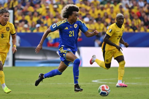 FIFA World Cup, WM, Weltmeisterschaft, Fussball 2026 - Group E - Ecuador vs Curacao Tahith Chong of Curacao in action during the FIFA World Cup 2026 group stage match Ecuador against Curacao, in Kansas City, USA, 20 June 2026. KANSAS CITY United States  Copyright: xAMYxKONTRASx