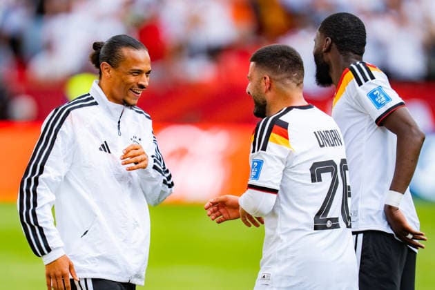 2026 FIFA World Cup, Group E, Match 2, Germany vs. Ivory Coast, June 20, 2026, at Toronto Stadium, Toronto Antonio Rüdiger (Germany) Deniz Undav (Germany) Leroy Sané (Germany),detected_source_language Copyright: xBahhoxKarax
