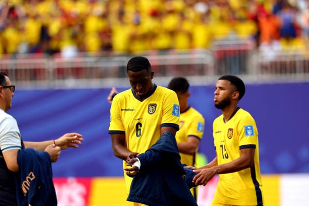 FBL COPA MUNDIAL 2026 - ECUADOR VS CURAZAO Kansas City, Estados Unidos, sabado 20 de junio del 2026. Previas de Ecuador de cara al partido mundialista entre Ecuador y Curazao , por la primera fase del Grupo E de la Copa Mundial de futbol 2026. Foto API Carlos ROJAS KANSAS KANSAS EEUU *** FBL 2026 WORLD CUP ECUADOR VS. CURACAO Kansas City, United States, Saturday, June 20, 2026 Ecuador previews ahead of the World Cup match between Ecuador and Curacao, in the first round of Group E of the 2026 FIFA World Cup. Photo Copyright: xCarlosxRojasx