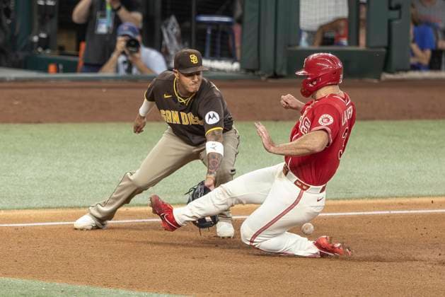 Baseball, MLB, Texas Rangers v San Diego Padres