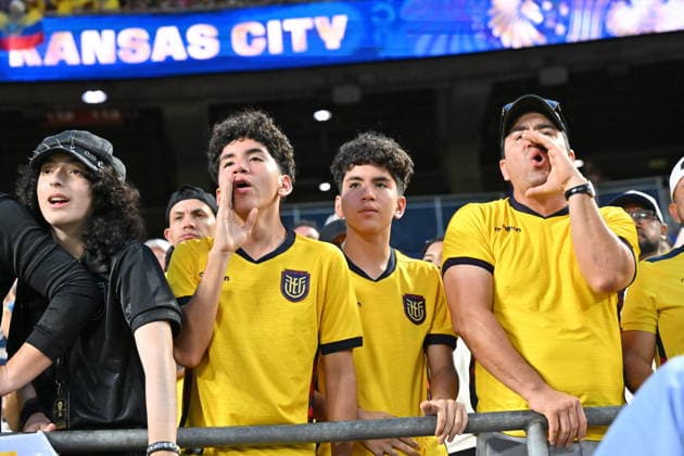 FIFA World Cup, WM, Weltmeisterschaft, Fussball 2026 - Group E - Ecuador vs Curacao Supporters of Ecuador boo during the FIFA World Cup 2026 group stage match Ecuador against Curacao, in Kansas City, USA, 20 June 2026. KANSAS CITY United States  Copyright: xAMYxKONTRASx