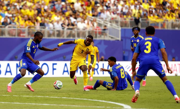 FBL 2026 WORLD CUP ECUADOR VS. CURACAO Kansas City, United States, Saturday, June 20, 2026 Ecuador previews ahead of the World Cup match between Ecuador and Curacao, in the first round of Group E of the 2026 FIFA World Cup. Photo Copyright: xCarlosxRojasx