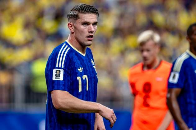 HOUSTON Viktor Gyokeres of Sweden during the 2026 World Cup at NRG Stadium on June 20, 2026, in Houston, United States. Photo by Stefan Koops, EYE4IMAGES, DeFodi Images,detected_source_language