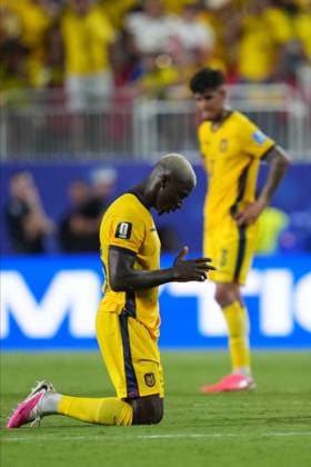 Ecuador v Curacao - FIFA World Cup, WM, Weltmeisterschaft, Fussball 2026 - Group E KANSAS CITY, UNITED STATES - JUNE 20: Moises Caicedo of Ecuador is seen after the 2026 FIFA World Cup First Stage Group E match between Ecuador and Curacao at Arrowhead Stadium (Kansas City Stadium) in Kansas City, Missouri, United States on June 20, 2026. Hakan Akgun Anadolu Missouri United States. Editorial use only. Please get in touch for any other usage.  Copyright: x2026xAnadoluxHakanxAkgunx