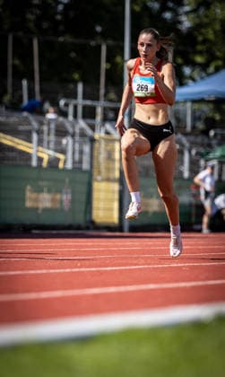 2026 South German Championships (Adults and U18 Youth) in Koblenz, June 20, 2026 Antonia Götzel of TSG 1862 Weinheim in the women’s 100-meter dash at the 2026 South German Championships for Seniors and U18 Youth on June 20, 2026, at Oberwerth Stadium in Koblenz, Rhineland-Palatinate,detected_source_language Copyright: xBEAUTIFULxSPORTS R.xSchmittx