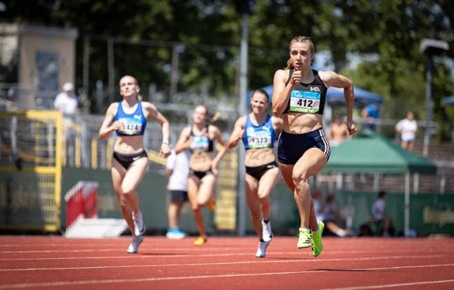 Athletics: South German Championships for Senior and Under-18 Athletes in Koblenz