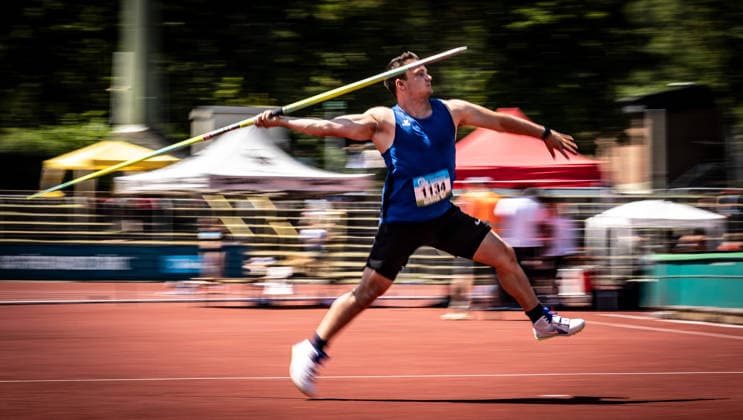 2026 South German Championships (Adult and U18 Youth) in Koblenz, June 20, 2026 Michael Rosch of LA Team Saar in the men’s javelin throw at the 2026 Southern German Championships for Seniors and U18 Youth on June 20, 2026, at Oberwerth Stadium in Koblenz, Rhineland-Palatinate,detected_source_language Copyright: xBEAUTIFULxSPORTS R.xSchmittx