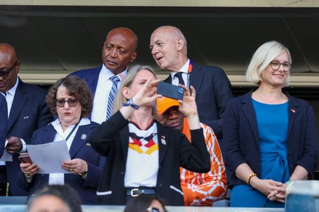 President, DFB, Bernd Neuendorf, Germany vs. Ivory Coast, Soccer, FIFA, 2026 World Cup, Group Stage, June 20, 2026, Toronto, Ontario, Canada,detected_source_language Copyright: xkolbert-press ChristianxKolbertx