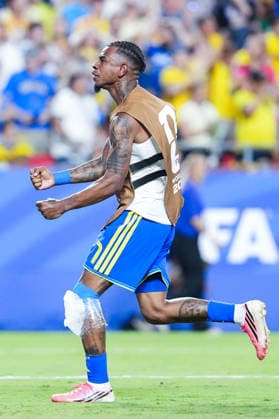 Juninho Bacuna of Curacao celebrates after the 0-0 draw during a FIFA Men’s World Cup 2026 Group Stage football match between Ecuador and Curacao at Kansas City Stadium, in Kansas City on June 20th 2026 (Photo by Alexandra Fechete SPP)  Copyright: xAlexandraxFechete SPPx Sportspressphoto_SPR172347
