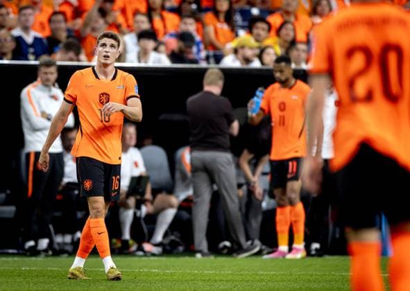 HOUSTON - Guus Til of the Netherlands during the FIFA World Cup, WM, Weltmeisterschaft, Fussball 2026 Group F match between the Netherlands and Sweden at Houston Stadium on June 20, 2026, in Houston, United States. KOEN VAN WEEL ANP FIFA World Cup 2026 group stage 2026 xVIxANPxSportx xxANPxIVx 561561968 originalFilename: 561561968.jpg