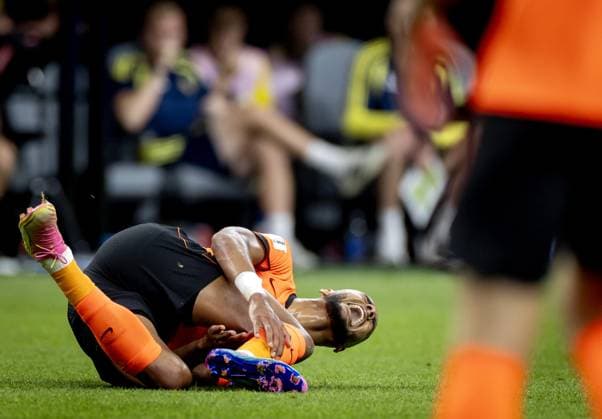 HOUSTON - Cody Gakpo of the Netherlands during the FIFA 2026 Group F match between the Netherlands and Sweden at Houston Stadium on June 20, 2026, in Houston, United States. KOEN VAN WEEL ANP FIFA World Cup, WM, Weltmeisterschaft, Fussball 2026 group stage 2026 xVIxANPxSportx xxANPxIVx 561561973 originalFilename: 561561973.jpg