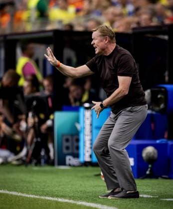 HOUSTON - Netherlands coach Ronald Koeman during the FIFA 2026 Group F match between the Netherlands and Sweden at Houston Stadium on June 20, 2026, in Houston, United States. ROBIN VAN LONKHUIJSEN ANP FIFA World Cup, WM, Weltmeisterschaft, Fussball 2026 group stage 2026 xVIxANPxSportx xxANPxIVx 561562136 originalFilename: 561562136.jpg