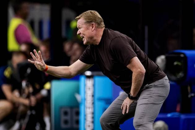 HOUSTON - Netherlands coach Ronald Koeman during the FIFA 2026 Group F match between the Netherlands and Sweden at Houston Stadium on June 20, 2026, in Houston, United States. ROBIN VAN LONKHUIJSEN ANP FIFA World Cup, WM, Weltmeisterschaft, Fussball 2026 group stage 2026 xVIxANPxSportx xxANPxIVx 561562138 originalFilename: 561562138.jpg