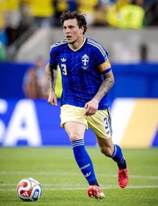 HOUSTON - Victor Lindelof of Sweden during the FIFA World Cup, WM, Weltmeisterschaft, Fussball 2026 Group F match between the Netherlands and Sweden at Houston Stadium on June 20, 2026, in Houston, United States. ROBIN VAN LONKHUIJSEN ANP FIFA World Cup 2026 group stage 2026 xVIxANPxSportx xxANPxIVx 561562243 originalFilename: 561562243.jpg