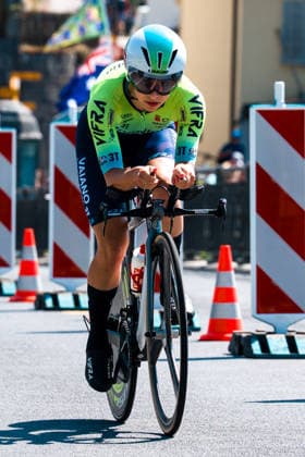 AARBURG, SWITZERLAND - JUNE 20: Maya Kingma of Netherlands and Aromitalia Vaiano in action during the 89th Tour de Suisse 2026 on June 20, 2026 in Aarburg, Switzerland. *** AARBURG, SWITZERLAND, JUNE 20 Maya Kingma of the Netherlands and Aromitalia Vaiano in action during the 89th Tour de Suisse 2026 on June 20, 2026, in Aarburg, Switzerland,detected_source_language Copyright: xJustPictures.ch PascalxvonxBürenx jp-en-EuSpIm-Pavo_Fotografie-06853