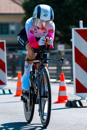 AARBURG, SWITZERLAND - JUNE 20: Margot Marasco of France and Ma Petite Entreprise in action during the 89th Tour de Suisse 2026 on June 20, 2026 in Aarburg, Switzerland. *** AARBURG, SWITZERLAND, JUNE 20 — Margot Marasco of France and Ma Petite Entreprise in action during the 89th Tour de Suisse 2026 on June 20, 2026, in Aarburg, Switzerland,detected_source_language Copyright: xJustPictures.ch PascalxvonxBürenx jp-en-EuSpIm-Pavo_Fotografie-06888