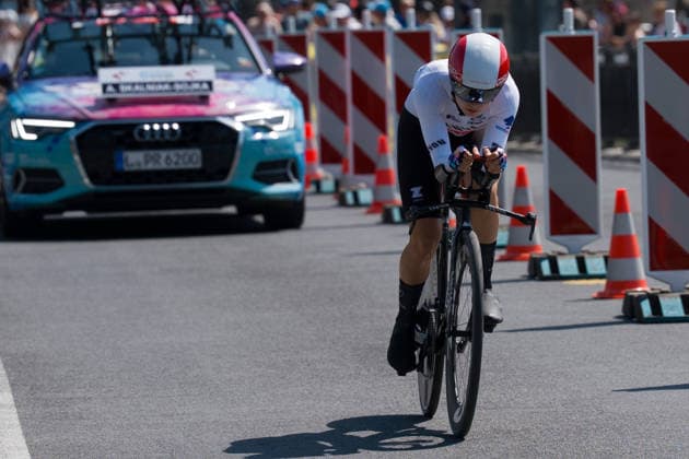 AARBURG, SWITZERLAND - JUNE 20: Agnieszka Skalniak-Sojka of Poland and CANYON SRAM in action during the 89th Tour de Suisse 2026 on June 20, 2026 in Aarburg, Switzerland. *** AARBURG, SWITZERLAND, JUNE 20 — Agnieszka Skalniak Sojka of Poland and CANYON SRAM in action during the 89th Tour de Suisse 2026 on June 20, 2026, in Aarburg, Switzerland,detected_source_language Copyright: xJustPictures.ch PascalxvonxBürenx jp-en-EuSpIm-Pavo_Fotografie-06904