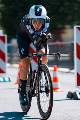 AARBURG, SWITZERLAND - JUNE 20: Franziska Koch of Germany and FDJ United - SUEZ in action during the 89th Tour de Suisse 2026 on June 20, 2026 in Aarburg, Switzerland. *** AARBURG, SWITZERLAND, JUNE 20 — Franziska Koch of Germany and FDJ United SUEZ in action during the 89th Tour de Suisse 2026 on June 20, 2026, in Aarburg, Switzerland,detected_source_language Copyright: xJustPictures.ch PascalxvonxBürenx jp-en-EuSpIm-Pavo_Fotografie-07115