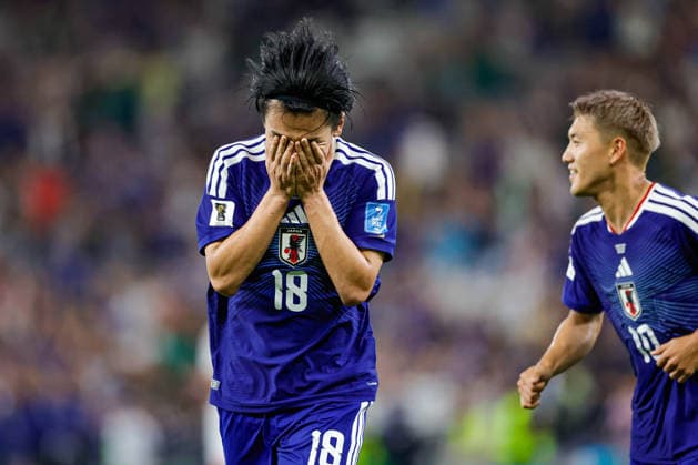 FIFA WORLD CUP 2026 TUNISIA VS JAPAN FIFA WORLD CUP 2026 TUNISIA VS JAPAN TUNISIA VS JAPAN 20062026 MONTERREY, NUEVO LEON Action photo of Ayase Ueda (No. 18) of Japan celebrating a goal during a Round 1 Group F match of the 2026 FIFA World Cup, held at Estadio Monterrey in Monterrey, Nuevo Leon Action photo of Ayase Ueda (No. 18) of Japan celebrating a goal, during a Round 1 Group F match of the 2026 FIFA World Cup, held at the Estadio Monterrey in Monterrey, Nuevo León. PHOTO BY IMAGENSHOP PHOTO AGENCY MONTERREY, NUEVO LEÓN, MEXICO,detected_source_language Copyright: xYOALIxMARTINEZx