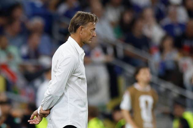 FIFA World Cup, WM, Weltmeisterschaft, Fussball 2026 - Group F - Tunisia vs. Japan Tunisia s coach, Hervé Renard, reacts during the 2026 FIFA World Cup Group F soccer match between Tunisia and Japan at the at BBVA stadium in Monterrey, Mexico, 20 June 2026. Monterrey Mexico  Copyright: xSashenkaxGutiérrezx