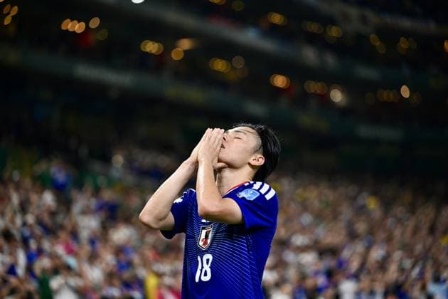 Ayase Ueda (JPN), JUNE 20, 2026 - Football Soccer : FIFA World Cup, WM, Weltmeisterschaft, Fussball 2026 Group F match between Tunisia - Japan at Monterrey Stadium in Guadalupe, Nuevo Leon, Mexico.  aflo_335209491 KenjiroxMatsuox