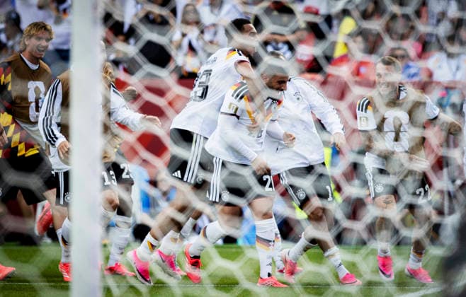 Toronto, Canada, June 20, 2026 Goal celebration Deniz Undav (GER) Felix Nmecha (GER) Germany Ivory Coast World Cup Germany Ivory Coast June 20, 2026,detected_source_language
