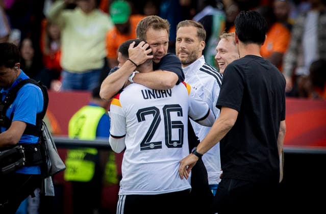 Toronto, Canada, June 20, 2026, Final Celebration, Coach Julian Nagelsmann, Germany, Ivory Coast, World Cup, Germany, Ivory Coast, June 20, 2026,detected_source_language