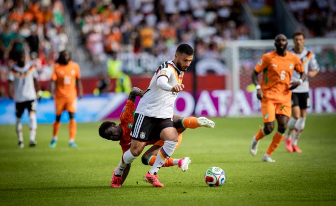 Toronto, Canada, June 20, 2026 Deniz Undav (GER), Christ Inao Oulai (CIV) Germany, Ivory Coast, World Cup, Germany, Ivory Coast, June 20, 2026,detected_source_language