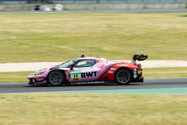 Schipkau, Deutschland 19. - 21. Juni 2026: DTM - 2026 - Lauf 5 - DEKRA Lausitzring -Samstag - Rennen Im Bild: Matteo Cairoli (I) (Emil Frey Racing), Ferrari 296 GT3 Evo *** Schipkau, Germany, June 19–21, 2026; DTM 2026 Round 5; DEKRA Lausitzring; Saturday Race; Pictured Copyright: xFotostandx xStiebertx