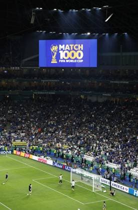 Football: 2026 World Cup Photo taken on June 20, 2026, shows Monterrey Stadium in Guadalupe, Mexico, ahead of a World Cup Group F football match between Japan and Tunisia, the 1,000th match of the FIFA World Cup, WM, Weltmeisterschaft, Fussball  A14AA0005619586P