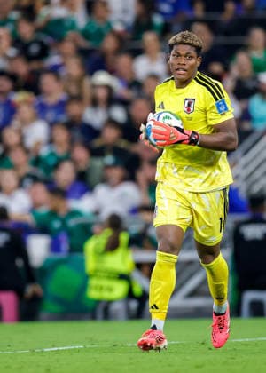 FIFA WORLD CUP 2026 TUNISIA VS JAPAN FIFA WORLD CUP 2026 TUNISIA VS JAPAN TUNISIA VS JAPAN 20062026 MONTERREY, NUEVO LEON Action photo of Zion Suzuki, goalkeeper for Japan 1, during the Round 1 Group F match of the 2026 FIFA World Cup, held at the Estadio Monterrey in Monterrey, Nuevo León Action photo of Zion Suzuki, goalkeeper for Japan 1, during a Round 1 Group F match of the 2026 FIFA World Cup, held at the Estadio Monterrey in Monterrey, Nuevo León PHOTO BY IMAGENSHOP PHOTO AGENCY MONTERREY, NUEVO LEÓN, MEXICO,detected_source_language Copyright: xYOALIxMARTINEZx