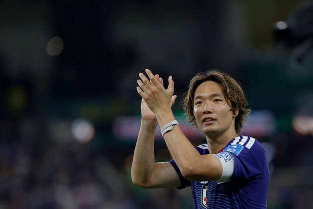 June 21, 2026, Guadalupe, Nuevo Leon, Mexico: K. Itakura of Japan celebrates at the end of the game against Tunisia, during the match between Tunisia and Japan for the 2nd round of the group F of the FIFA World Cup, WM, Weltmeisterschaft, Fussball 2026, at Monterrey Stadium. Guadalupe Mexico - ZUMAo125 20260621_zip_o125_004 Copyright: xAntonioxOjedax