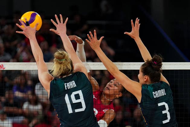 Volleyball, Women’s, Nations League, USA v Italy