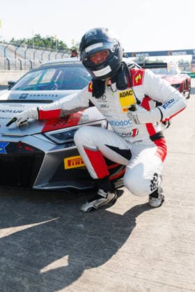 ADAC GT Masters, 5. + 6. Rennen DEKRA Lausitzring 2026 77 Audi R8 LMS GT3 EVO II, LIQUI MOLY Team Engstler Motorsport: Robin Rogalski, Simon Connor Primm - picture by Gruppe C Photography Schipkau Lausitzring Brandenburg Deutschland Copyright: xGruppexCxPhotographyx