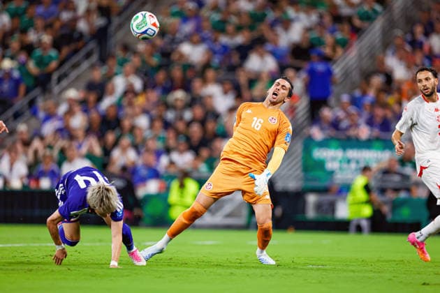 FIFA WORLD CUP 2026 TUNISIA VS JAPAN FIFA WORLD CUP 2026 TUNISIA VS JAPAN TUNISIA VS JAPAN 20062026 MONTERREY, NUEVO LEON Action photo of Aymen Dahmen, Tunisia’s No. 16 goalkeeper, during the Round 1 Group F match of the 2026 FIFA World Cup, held at Estadio Monterrey in Monterrey, Nuevo Leon Action photo of Aymen Dahmen, Tunisia’s No. 16 goalkeeper, during a Round 1 Group F match of the 2026 FIFA World Cup, held at the Estadio Monterrey in Monterrey, Nuevo León. PHOTO BY IMAGENSHOP PHOTO AGENCY MONTERREY, NUEVO LEÓN, MEXICO,detected_source_language Copyright: xYOALIxMARTINEZx