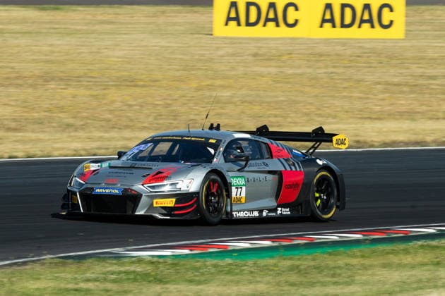 Schipkau, Deutschland 19. - 21. Juni 2026: ADAC GT Masters - 2026 - Lauf 5 - DEKRA Lausitzring - Sonntags Qualifikation Im Bild: Robin Rogalski (POL) Simon Connor Primm (DEU)HGL Racing *** Schipkau, Germany, June 19–21, 2026 ADAC GT Masters 2026 Round 5 DEKRA Lausitzring Sunday Qualifying Pictured Copyright: xFotostandx xStiebertx