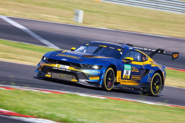 DTM, 5. + 6. Rennen DEKRA Lausitzring 2026 36 Ford Mustang GT3, HRT Ford Racing: Arjun Maini- picture by Gruppe C Photography Schipkau DEKRA Lausitzring Brandenburg Germany Copyright: xGruppexCxPhotographyx