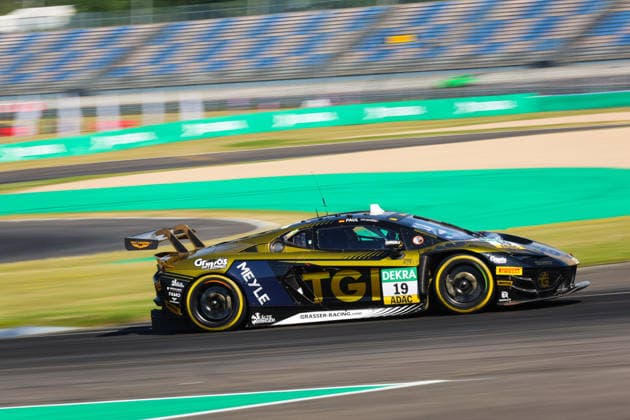 DTM, 5. + 6. Rennen DEKRA Lausitzring 2026 19 Lamborghini Temerario GT3, GRT Grasser-Racing-Team: Maximilian Paul- picture by Gruppe C Photography Schipkau DEKRA Lausitzring Brandenburg Germany Copyright: xGruppexCxPhotographyx