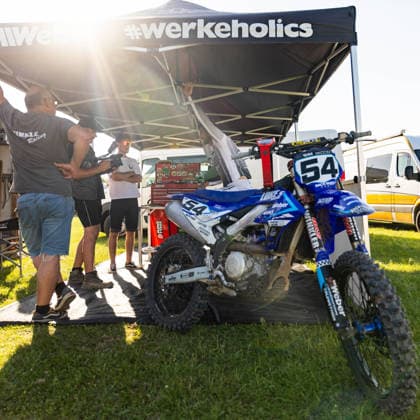 20.06.2026, GER, Motorsport Motocross Supercross, Maenner Frauen Junioren, Saison 2026, SX Series - Amateur Supercross, 1. Meisterschaftslauf Gräfentonna Kevin Winkle (LukeÂ s Racing) 99958 Gemeinde Tonna OT Gräfent MX SX Motocrossstrecke Trai Thüringen Deutschland *** June 20, 2026, GER, Motorsports