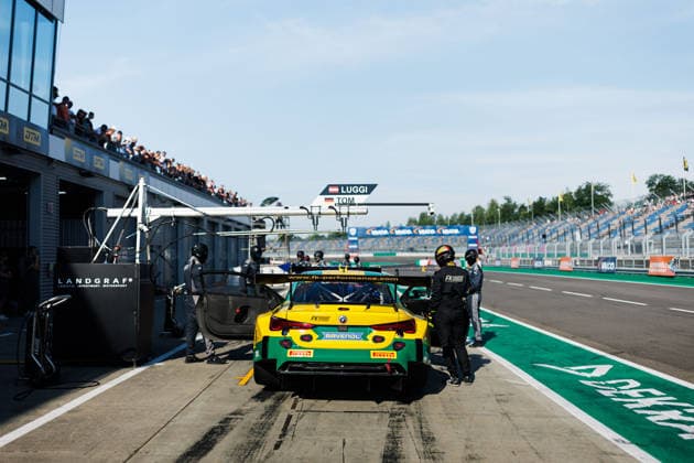 ADAC GT Masters, 5. + 6. Rennen DEKRA Lausitzring 2026 12 BMW M4 GT3 Evo, FK Performance Motorsport: Joseph Ellerine, Jan Duran - picture by Gruppe C Photography Schipkau DEKRA Lausitzring Brandenburg Germany Copyright: xGruppexCxPhotographyx