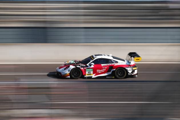 ADAC GT Masters, 5. + 6. Rennen DEKRA Lausitzring 2026 41 Porsche 911 GT3 R (992), razoon - more than racing: Colin Bönighausen, Leo Pichler - picture by Gruppe C Photography Schipkau DEKRA Lausitzring Germany Copyright: xGruppexCxPhotographyx