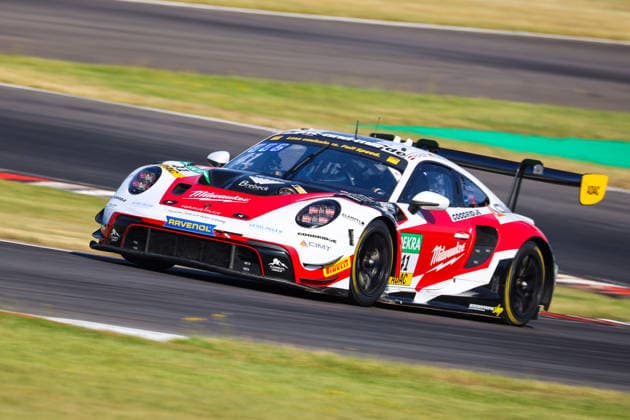 ADAC GT Masters, 5. + 6. Rennen DEKRA Lausitzring 2026 41 Porsche 911 GT3 R (992), razoon - more than racing: Colin Bönighausen, Leo Pichler - picture by Gruppe C Photography Schipkau DEKRA Lausitzring Brandenburg Germany Copyright: xGruppexCxPhotographyx