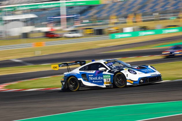ADAC GT Masters, 5. + 6. Rennen DEKRA Lausitzring 2026 14 Porsche 911 GT3 R (992), razoon - more than racing: Pavel Lefterov, Mark Kastelic - picture by Gruppe C Photography Schipkau DEKRA Lausitzring Brandenburg Germany Copyright: xGruppexCxPhotographyx