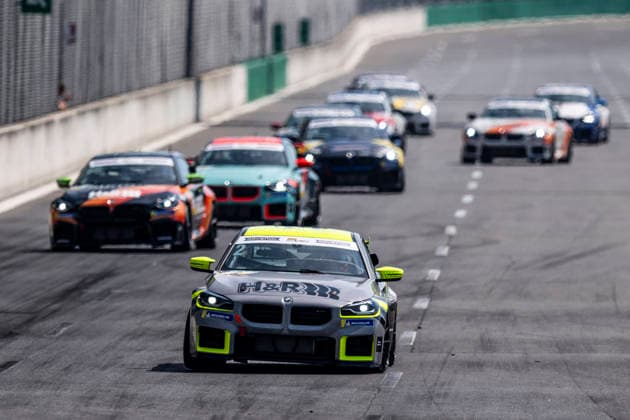 BMW M2 Cup, 1. + 2. Rennen DEKRA Lausitzring 2026 2 BMW M2 Racing, Hofor Racing by Bonk Motorsport: Michael Schrey - picture by Gruppe C Photography Schipkau Lausitzring Brandenburg Deutschland Copyright: xGruppexCxPhotographyx