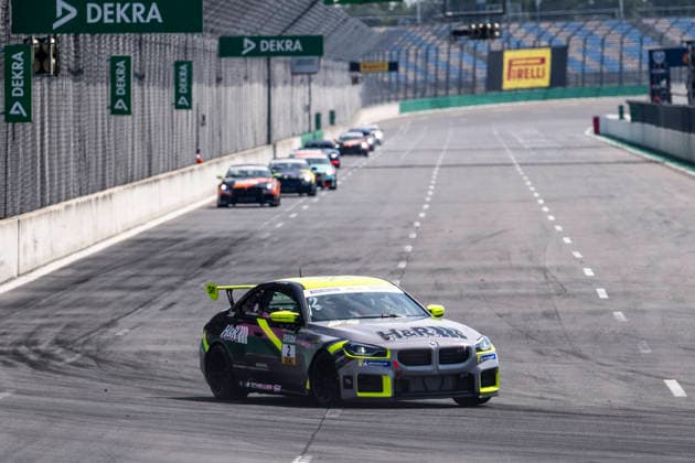 BMW M2 Cup, 1. + 2. Rennen DEKRA Lausitzring 2026 2 BMW M2 Racing, Hofor Racing by Bonk Motorsport: Michael Schrey - picture by Gruppe C Photography Schipkau Lausitzring Brandenburg Deutschland Copyright: xGruppexCxPhotographyx