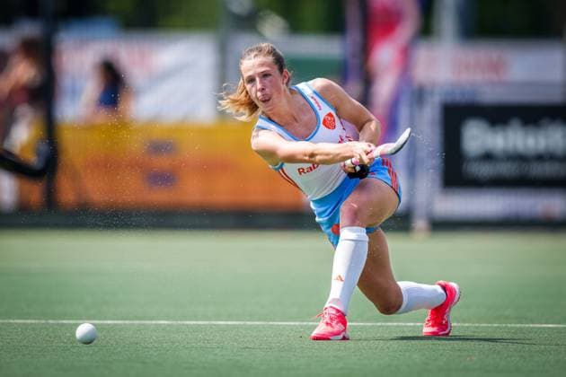 ROTTERDAM, 21-06-2026, HC Rotterdam, FIH Hockey Pro League Women, Season 2025-2026. Match between Netherlands and Spain (2nd match) , Picture shows Netherlands player Lisa Post Netherlands - Spain (2nd match)  x204525573x Copyright: