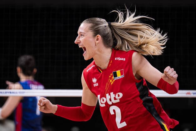 Volleyball, Women's, Nations League, Belgium v France